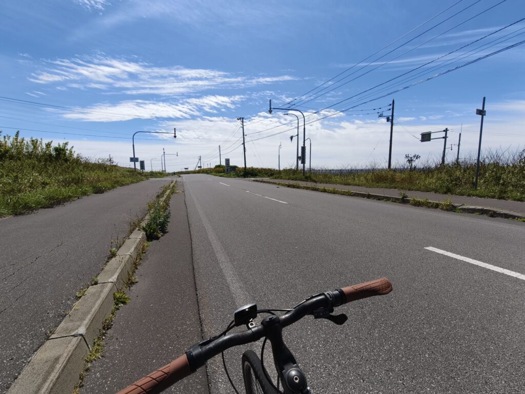 利尻島をレンタル自転車（クロスバイク）で1周した時の絶景2