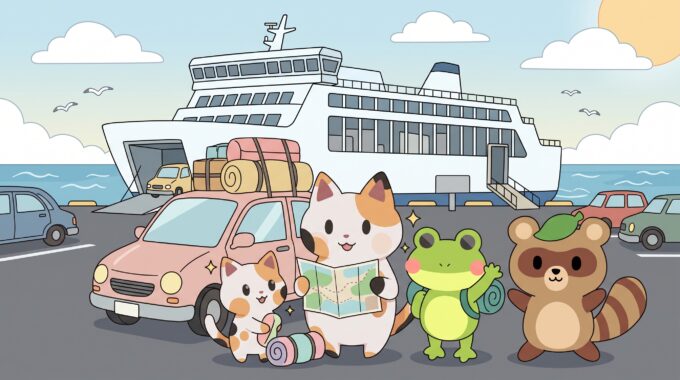 北海道車旅のフェリー・宿泊攻略｜さんふらわあ予約と前日宿探しの実体験
